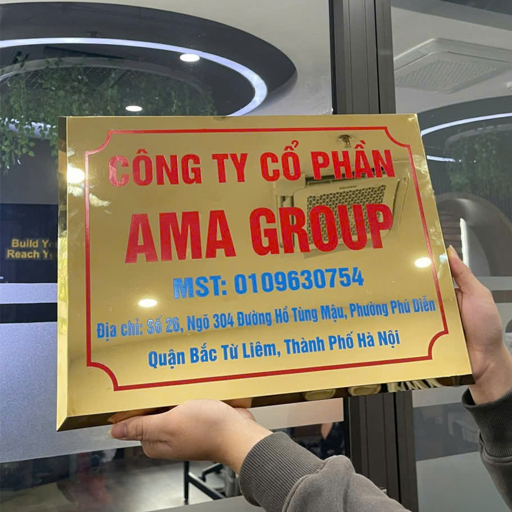Biển Công Ty Đẹp | Thi Công Biển Công Ty Giá Rẻ, Sang Trọng Số 1 Hiện nay - Ảnh 16