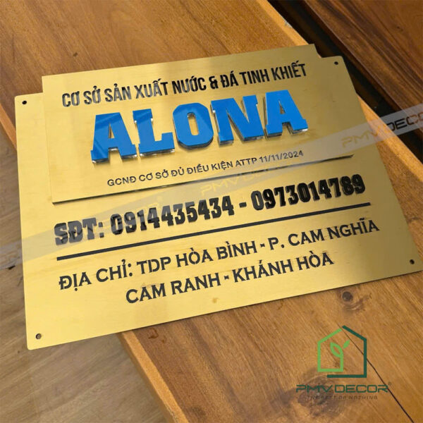 Biển Công Ty Đẹp | Thi Công Biển Công Ty Giá Rẻ, Sang Trọng Số 1 Hiện nay - Ảnh 9