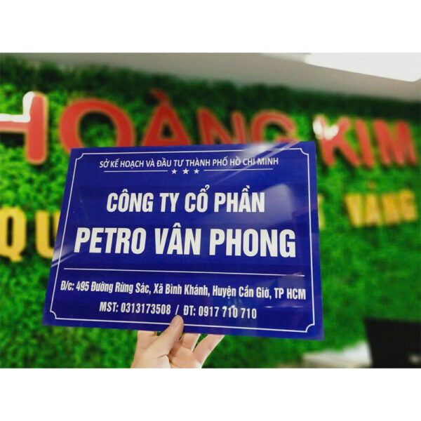 Biển Công Ty Đẹp | Thi Công Biển Công Ty Giá Rẻ, Sang Trọng Số 1 Hiện nay - Ảnh 12