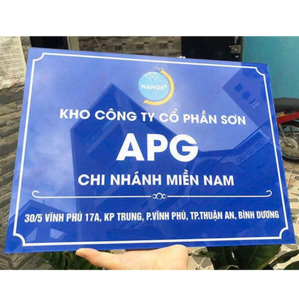 Biển Phòng Ban và 1 Số ưu điểm của biển hiệu phòng - Ảnh 2