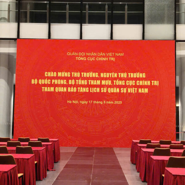 Thi Công Biển Bạt – Backdrop Trang Trí Sự Kiện, Hội Nghị Đẹp