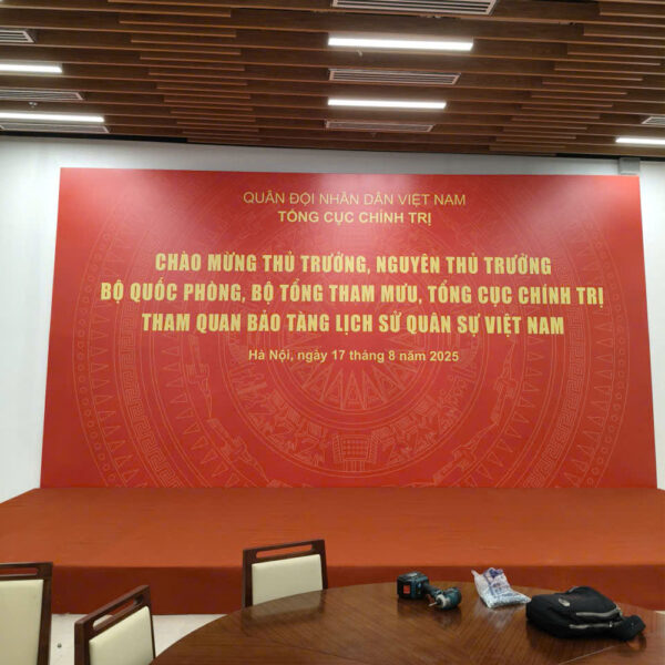 Thi Công Biển Bạt – Backdrop Trang Trí Sự Kiện, Hội Nghị Đẹp - Ảnh 6